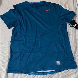 Nike Pro Combat DRI-FIT Fitted Athletic Shirt